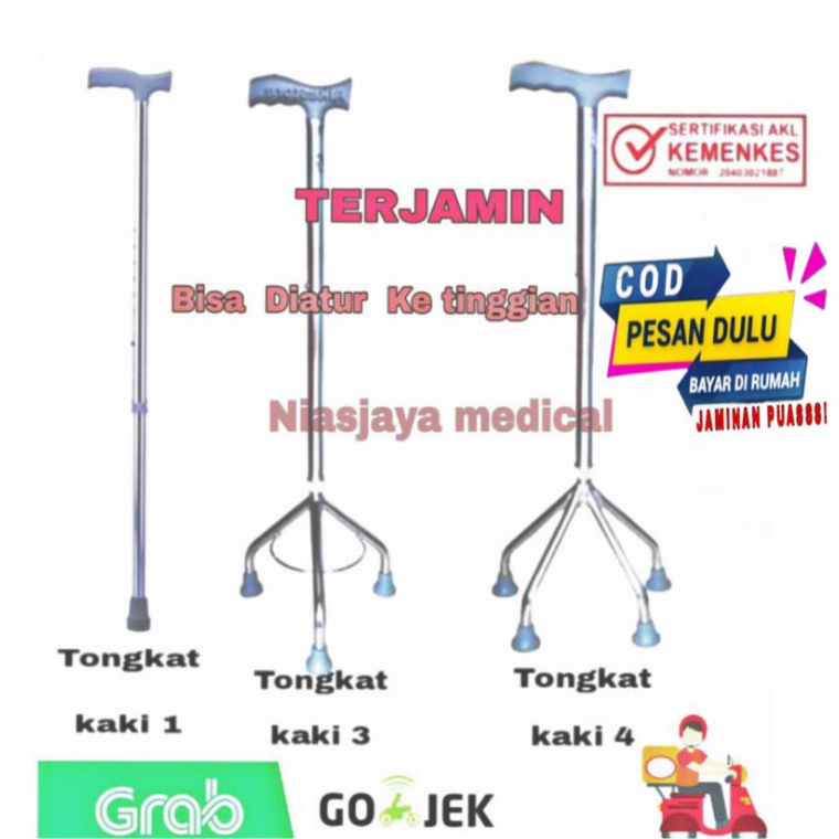 Terlaris Alat bantu Jalan orang tua Tongkat orang tua Tongkat kaki Lurus Tongkat Kaki 3 orang tua To