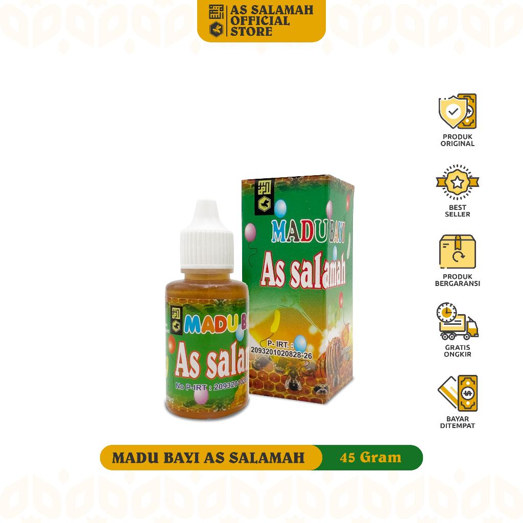 

As Salamah - Madu Tetes Balita 30 Gram