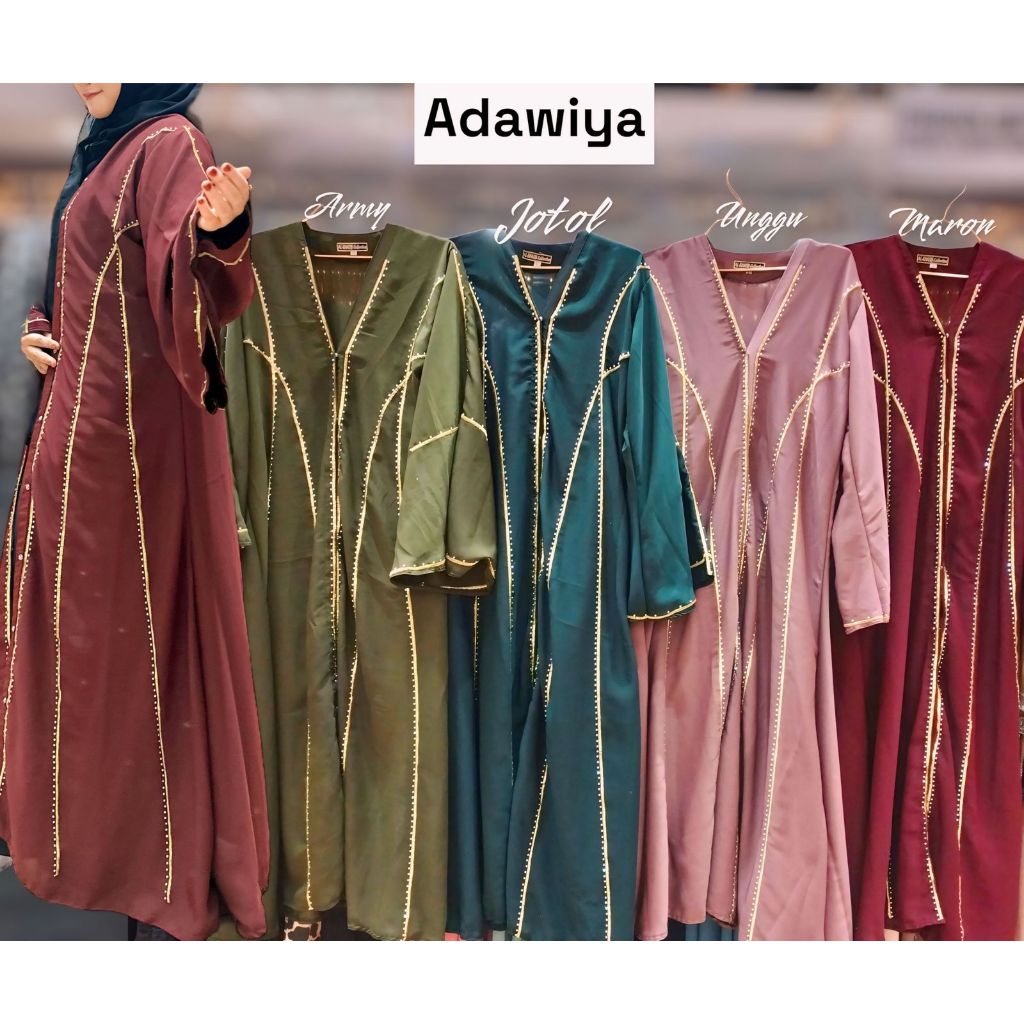 ABAYA OUTER FURSAN ADAWIYAH ALKHATIB COLLECTION