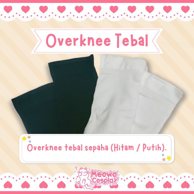 [meowo] Overknee Tebal