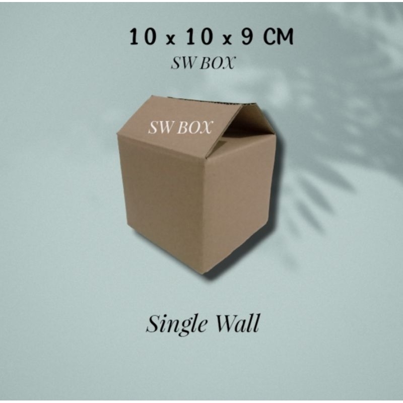 

Kardus Ukuran 10x10x9 CM Box untuk packing ST