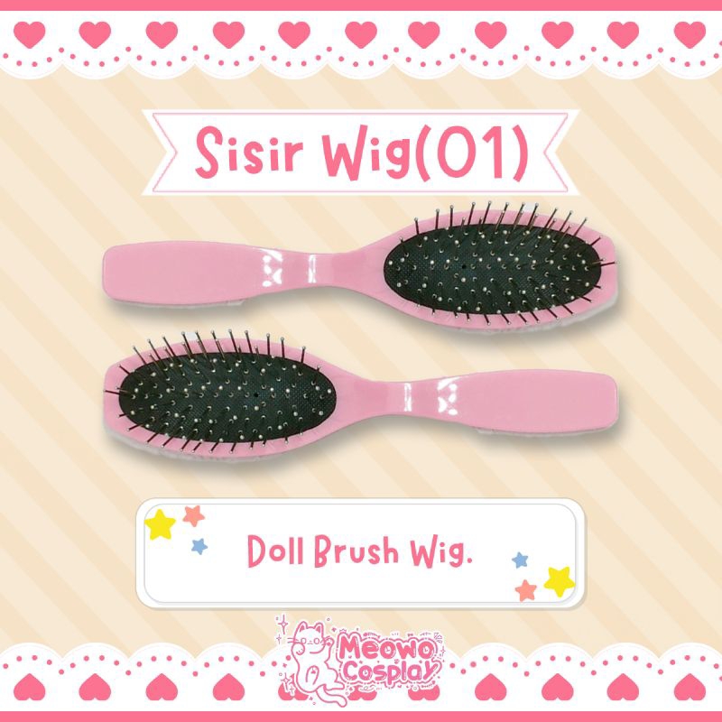 [meowo] Sisir Wig Brush