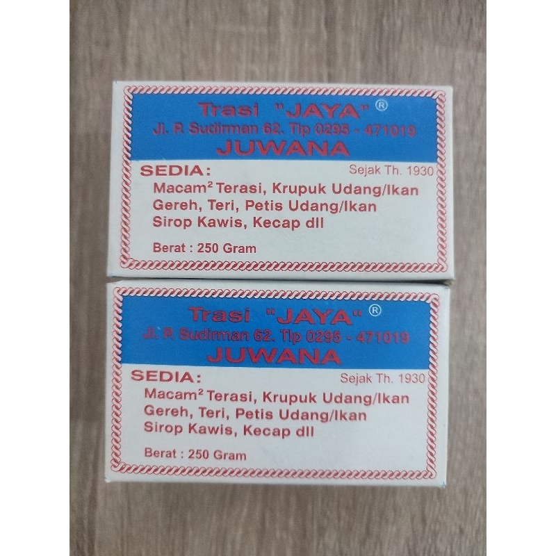 

Trasi JAYA JUWANA 250gr Biasa