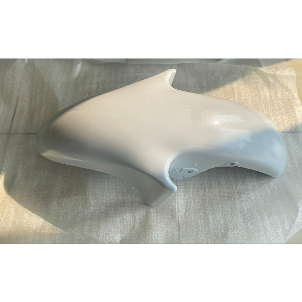 Spakbor Depan Fender Front Kawasaki Ninja RR OLD Putih Mutiara Plus Brecket Besi