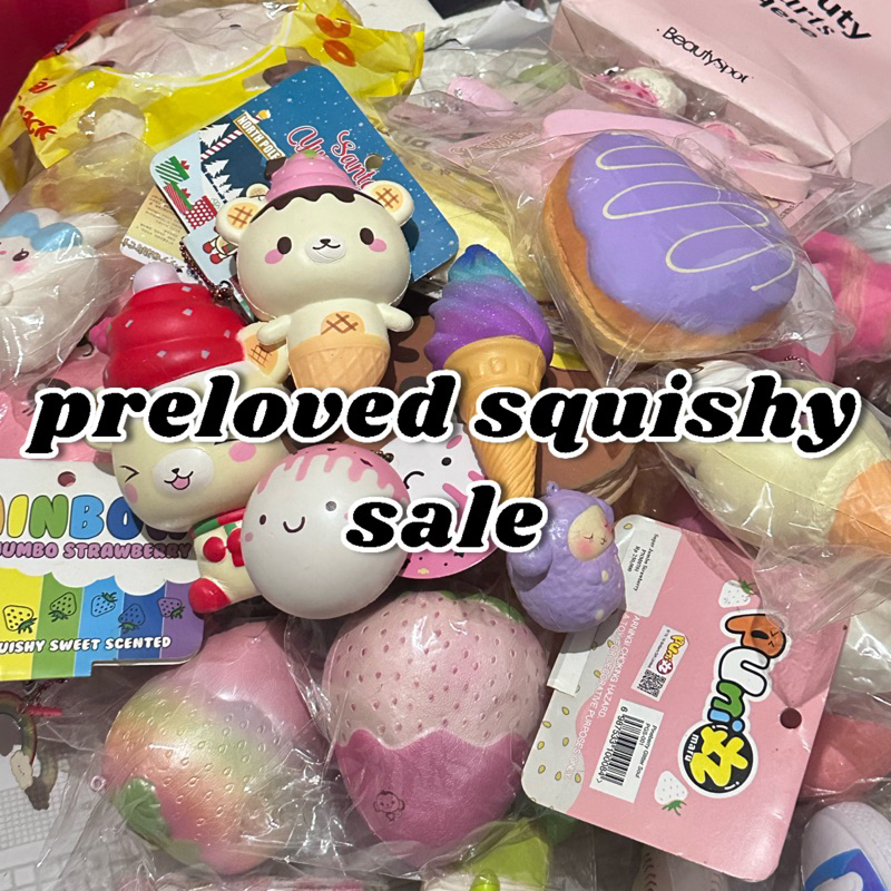 squishy license PRELOVED ibloom punimaru yummybear sanrio hello kitty creamy candy chigiri bread dll