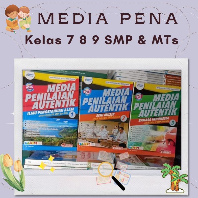 

Media pena kurikulum merdeka kelas 7 8 9 / VII VIII IX SMP & MTs // bahasa indonesia, matematika, pendidikan agama islam, PJOK