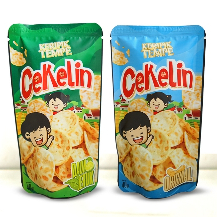 

NEW EDITION VARIAN || SNACK CEKELIN KERIPIK TEMPE ANEKA RASA 50 GRAM SUPER RENYAH Camilan