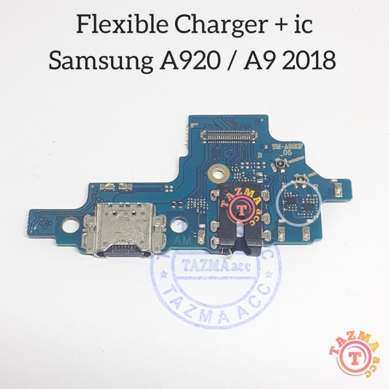 Samsung A9 2018 A920 Flexible Charger + ic Flexibel Fleksibel Konektor Cas Charger SAMSUNG A920