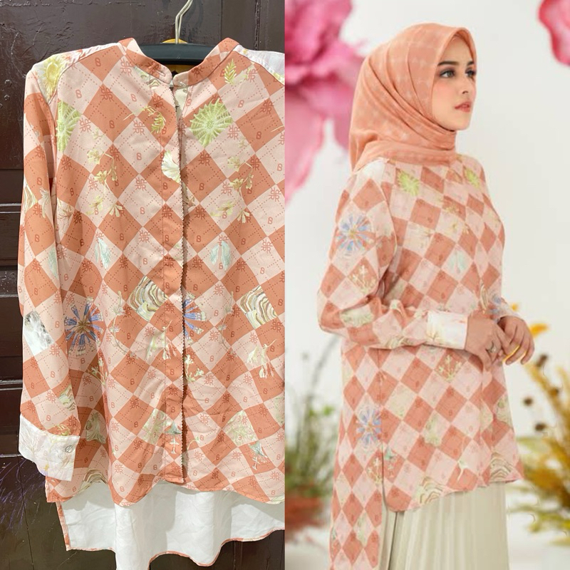 Ria Miranda x Buttonscarves Daria Top Preloved