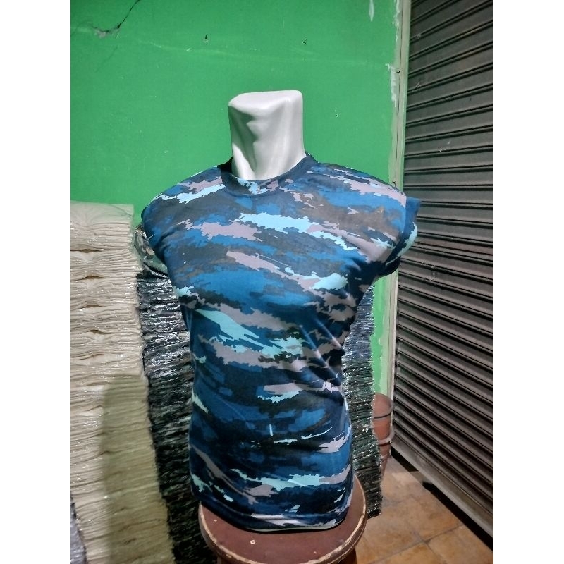 KAOS SINGLET RAMBO LORENG AURI ARMY TNI / KAOS SINGLET LORENG ARMY PRIA ORIGINAL