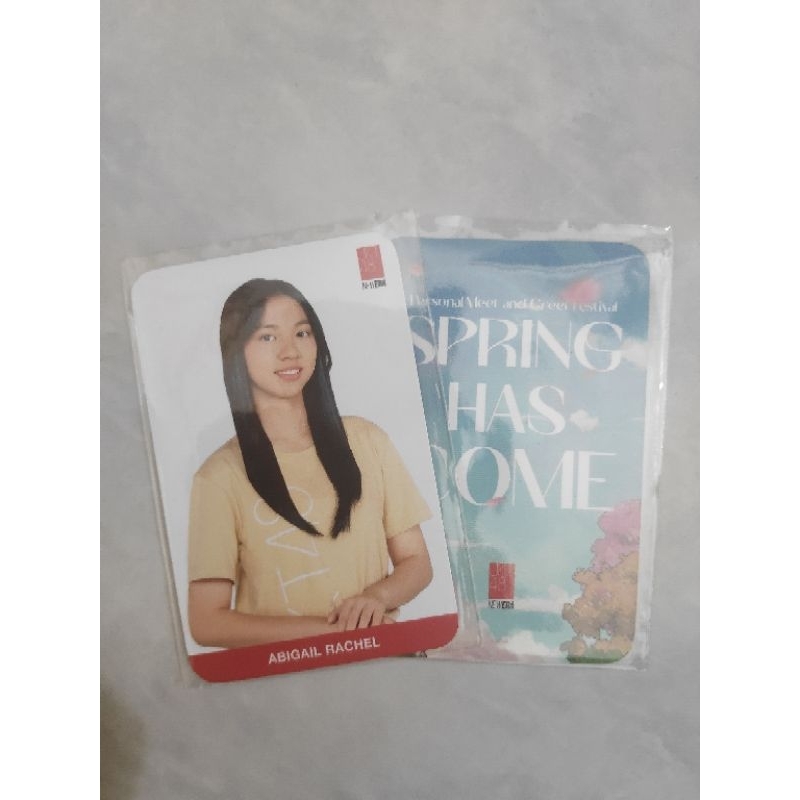 Photocard PC Official Spring Has Come SHC ARALIE I TRAINEE GEN 12 JKT48