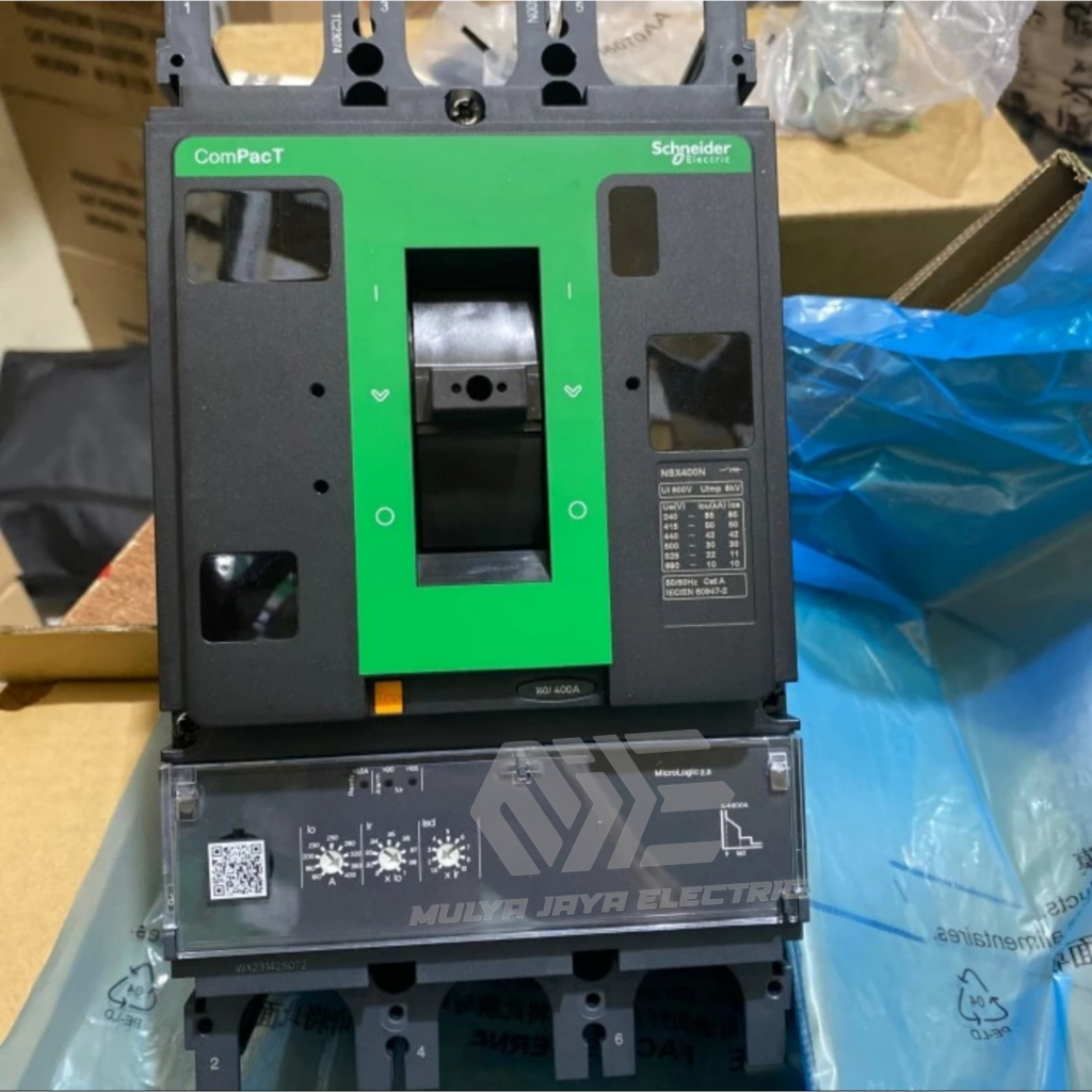 SCHNEIDER MCCB NSX630N 3P 630A 50KA C63N32D630 NEW GENERATION NSX-630 AMPER MICROLOGIC 2.3