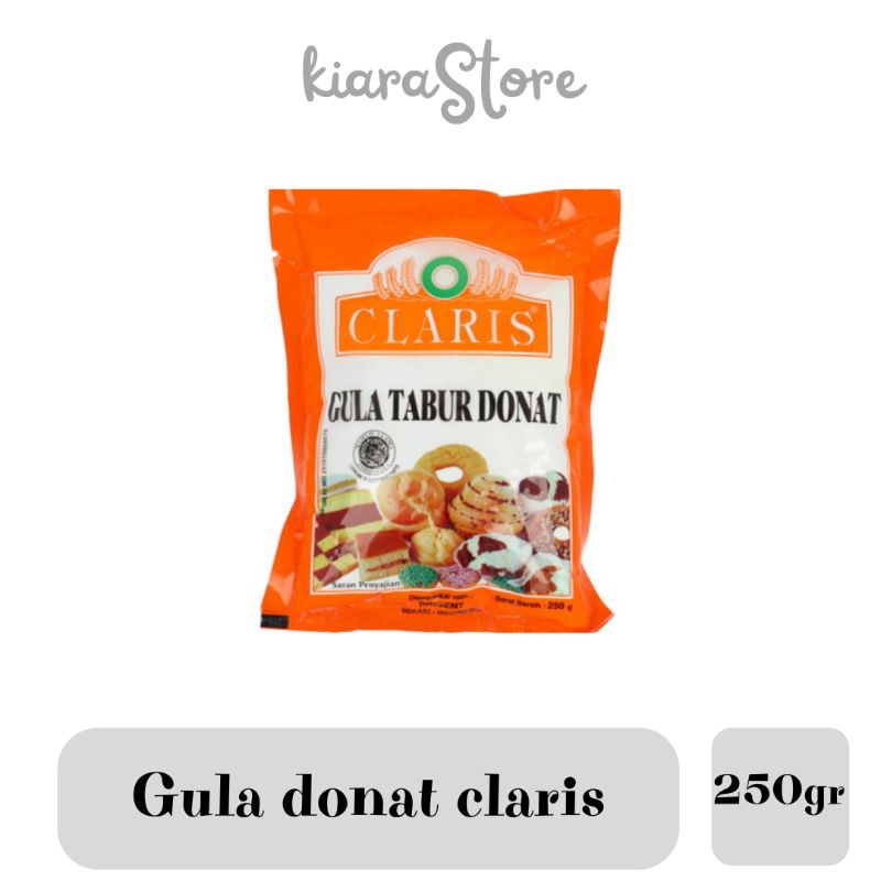 

Coklat donat claris 250gr