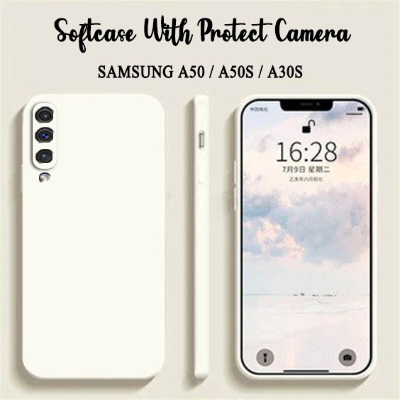 Softcase Macaron Polos Camera Protect For Samsung A50 A50S A30S - Case HP  Samsung A50 A50S A30S - C