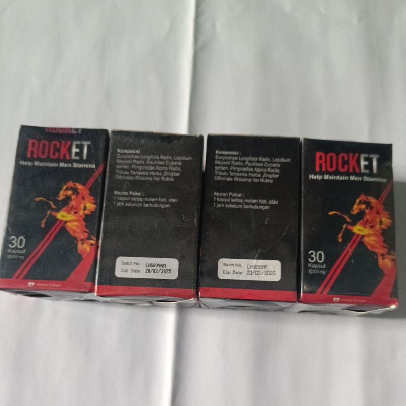 ROCKET CAPSUL Obat stamina pria dewasa original