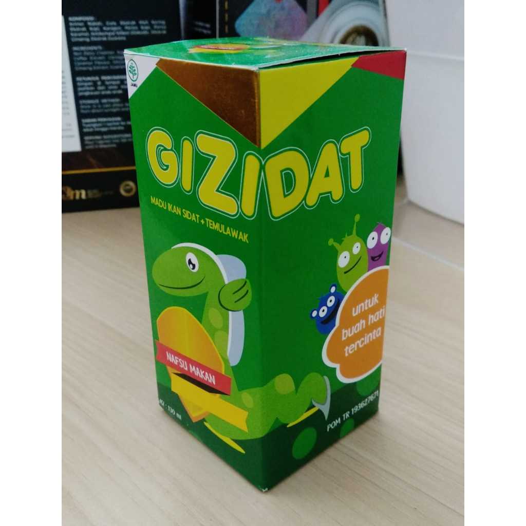 Gizidat - Madu Vitamin Anak Bayi Nutrisi Suplemen Penambah Nafsu Makan & Berat Badan