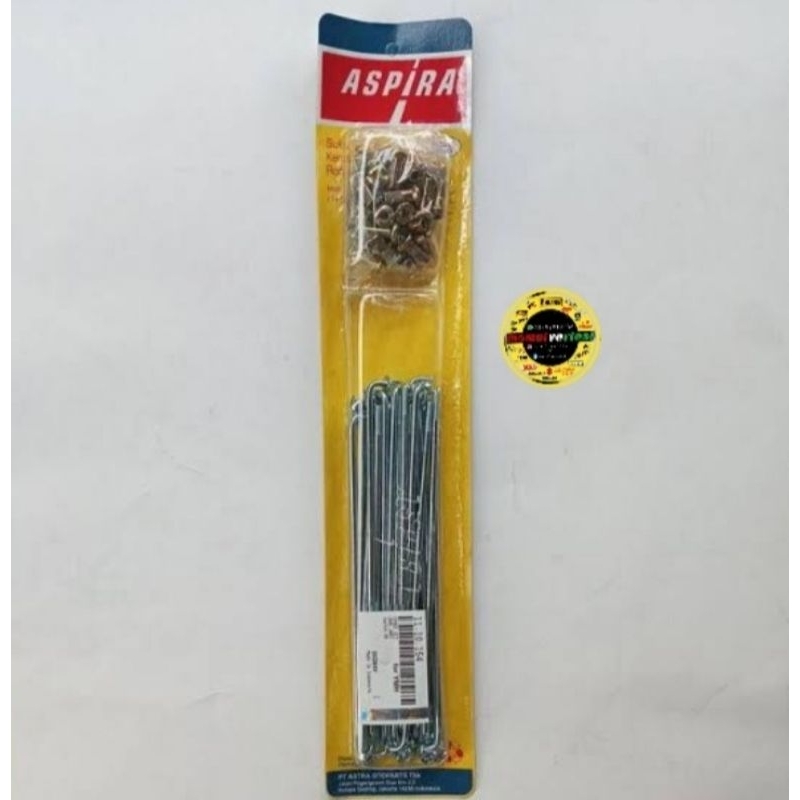 jari jari belakang ruji ring 17 vega r, jupiter mx, jupiter z 154 aspira