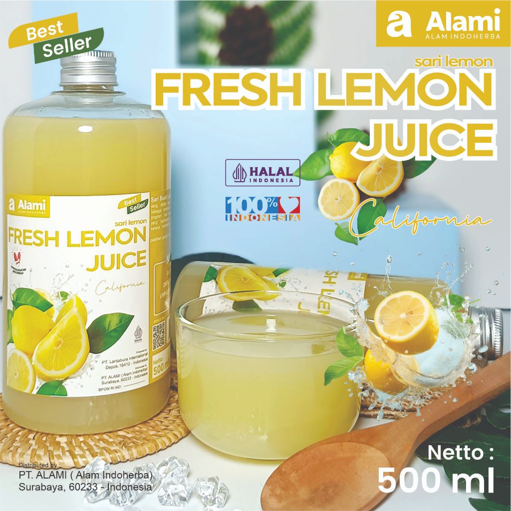 

SARI LEMON ALAMI 500 ML ORIGINAL DIET DETOK
