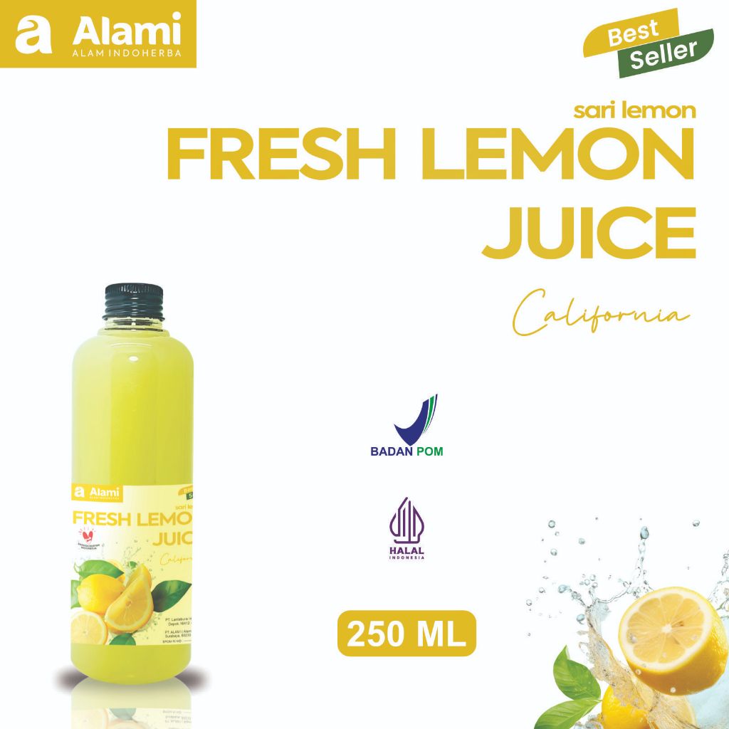 

ALAMI SARI LEMON 250 ML ORIGINAL DIET DETOK | ALAM INDONESIA