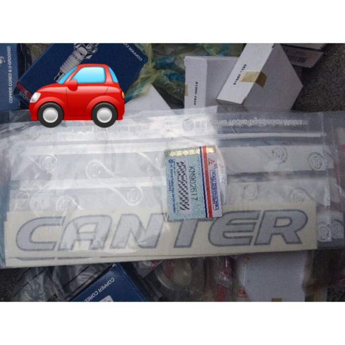 Stiker tulisan CANTER original Mitsubishi
