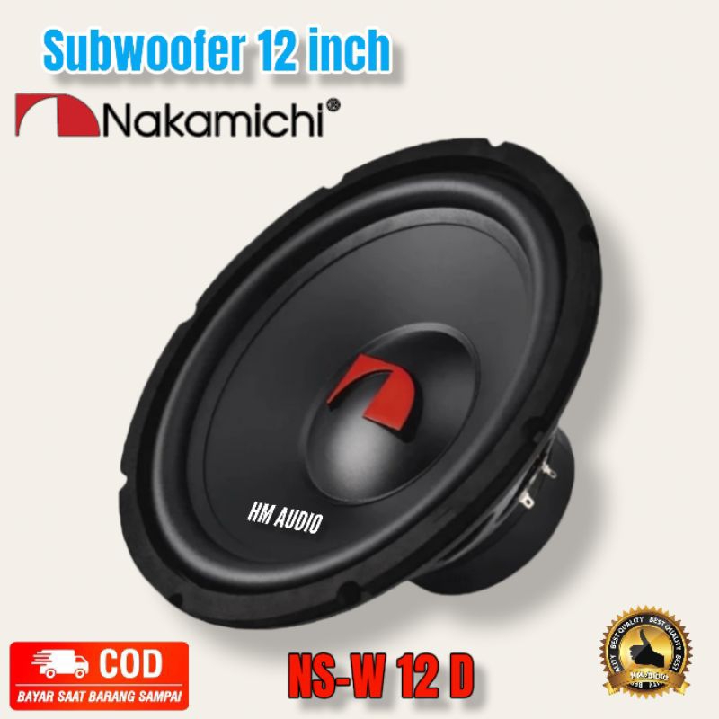 Speaker 12 inch Subwoofer Nakamichi Original