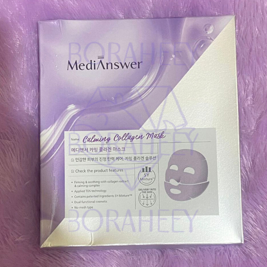 [READY] MEDIANSWER MASK SHEET CALMING COLLAGEN MASK KOREAN BEAUTY