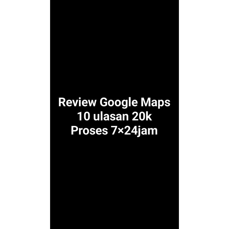 

10 Ulasan Maps Bintang 5