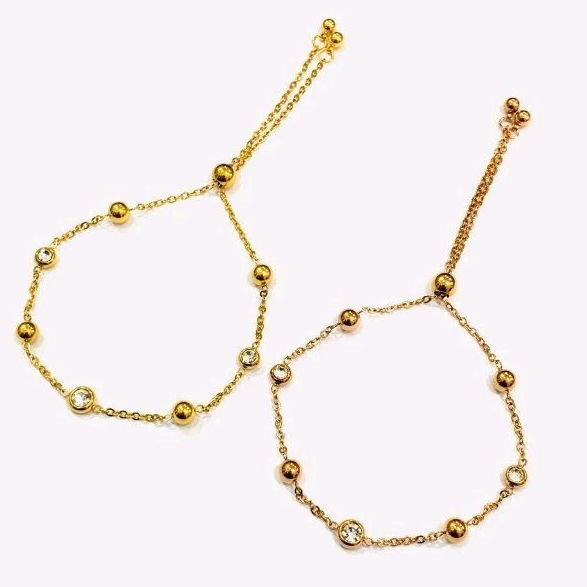 Gelang serut titanium anti luntur