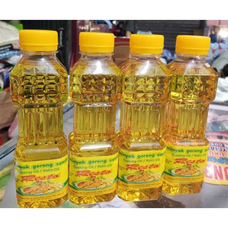

Minyak Goreng/Minyak Sayur Merk RESTO 250 ML dan FITRI 200 ML Harga Ekonomis Harga Per Kardus/Karton