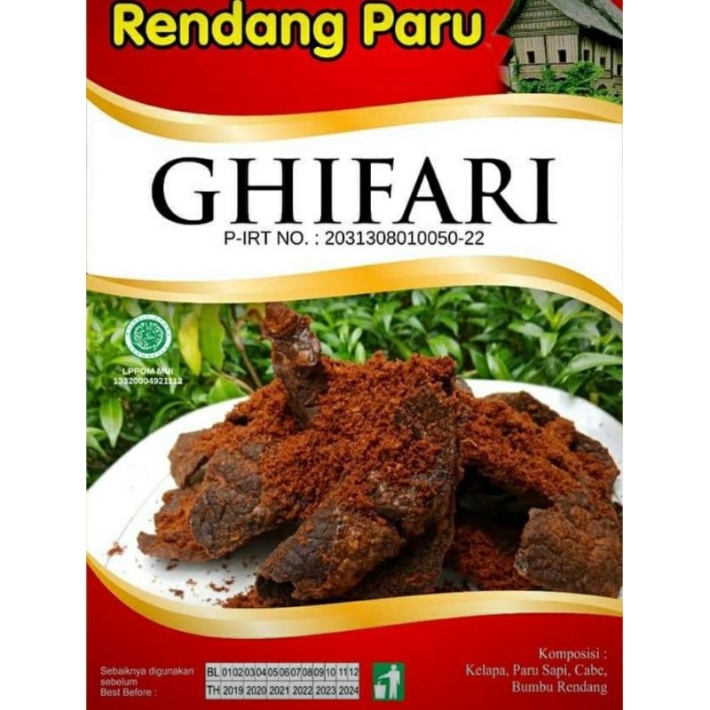 

Rendang paru kering.pakai bumbu rendang pilihan minang.