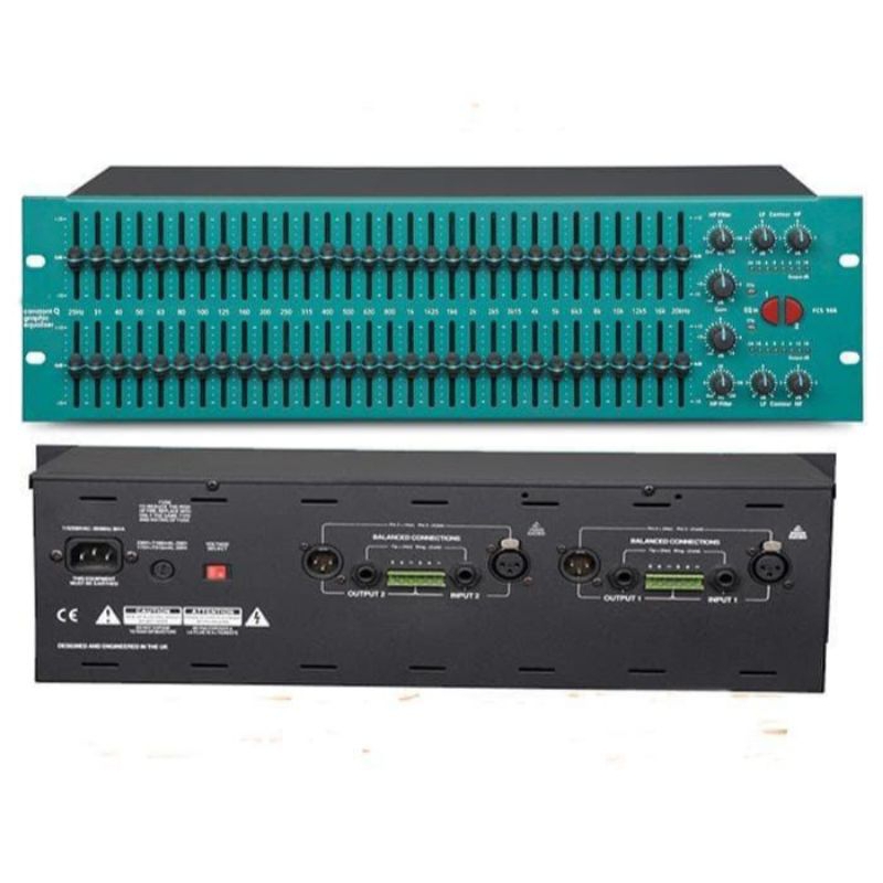 Equalizer BSS FCS 966 Opal FCS966 ( 2 x 31 Channel )/ BSS FCS 966