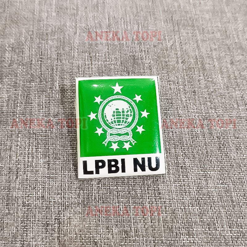 Pin Lembaga LPBI NU Pin Bros LPBI NU Model Kotak Bros NU - Aneka Topi