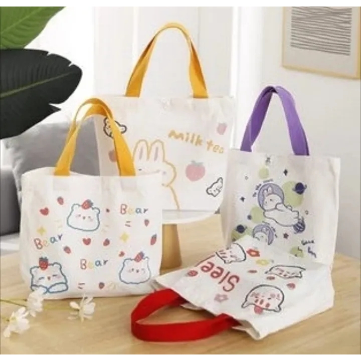 Totebag Mini Tote Bag Mini / Tas Jinjing Wanita Korea