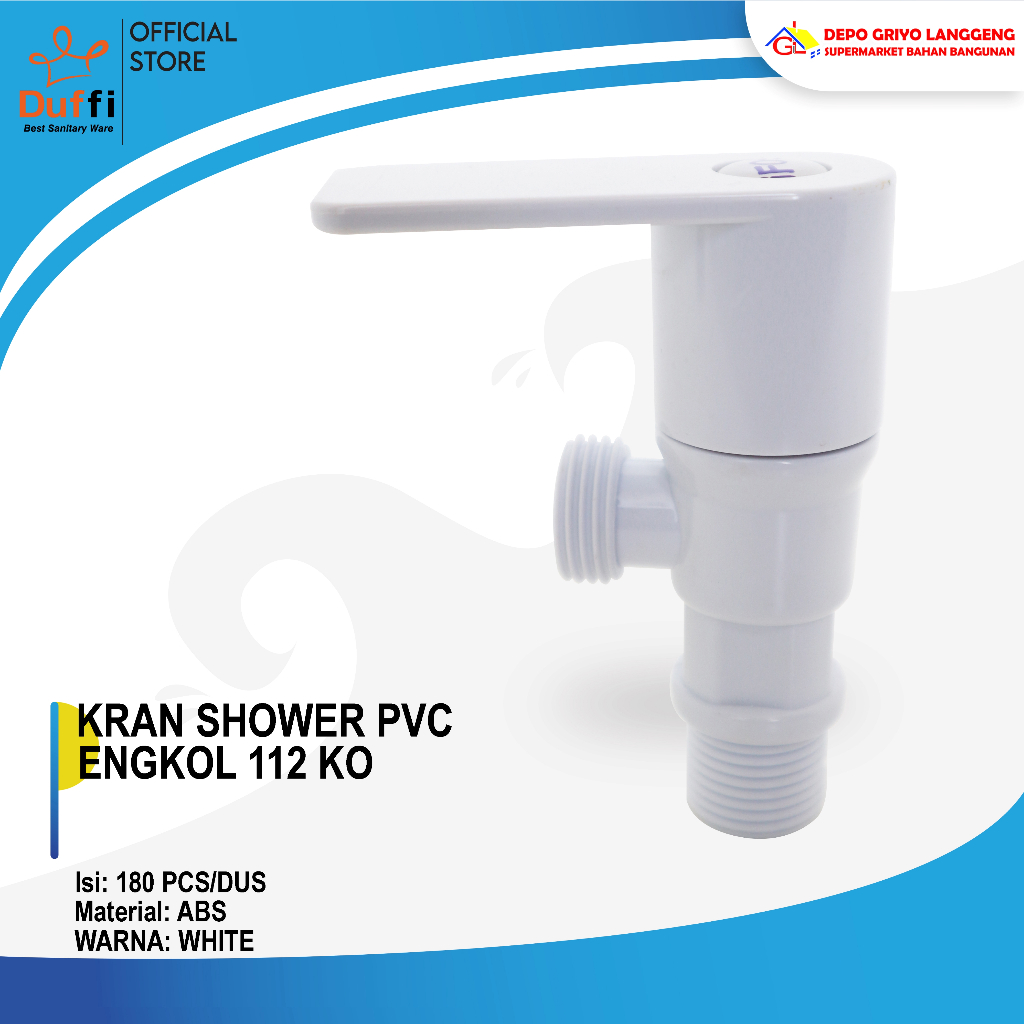 KRAN SHOWER PVC ENGKOL 112 KO