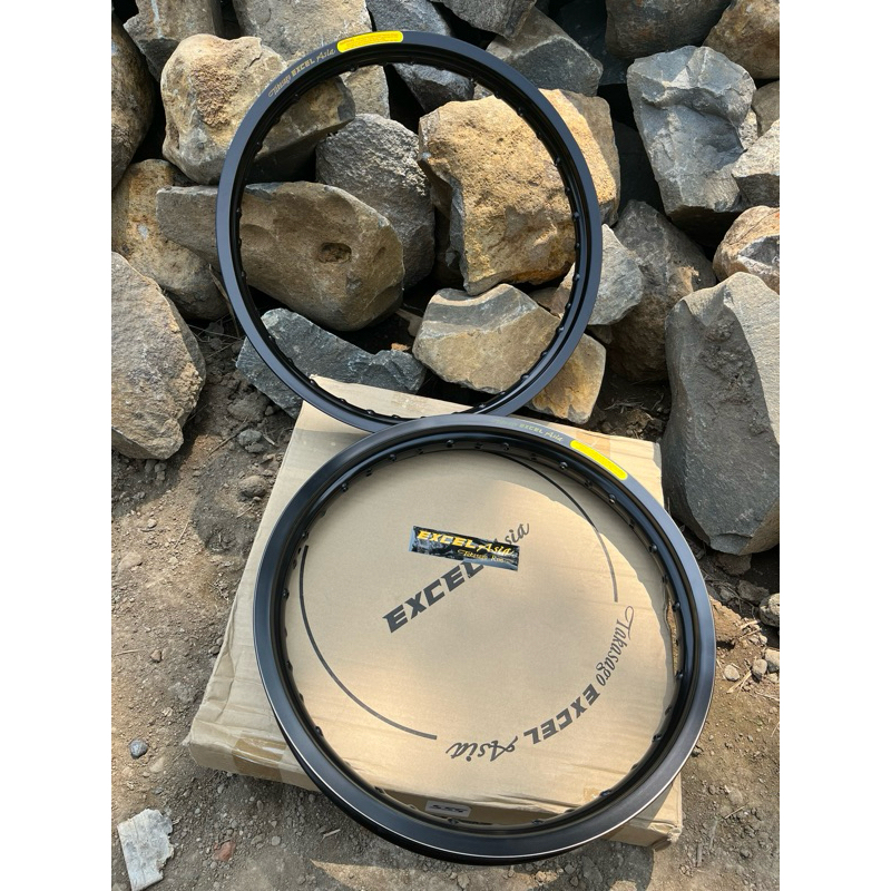 VELG TAKASOGO EXCEL ASIA 160 185 RING 18 HITAM GLOSY