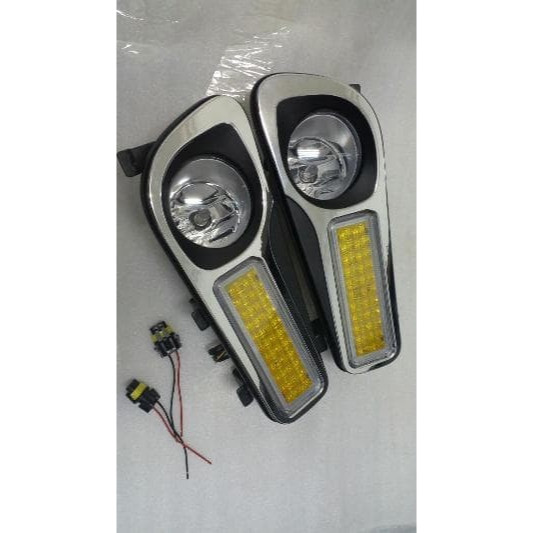 Foglamp Universal LED for SUV Hillux Vigo Ranger Triton SET DLAA