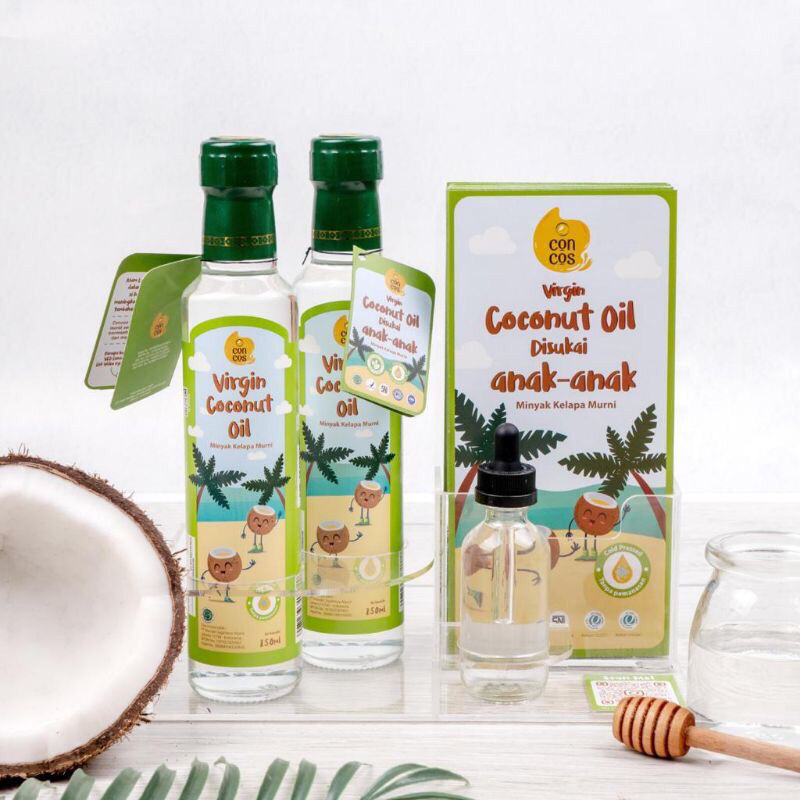 

Concos Virgin Coconut Oil Minyak Kelapa Murni 100ml 250ml