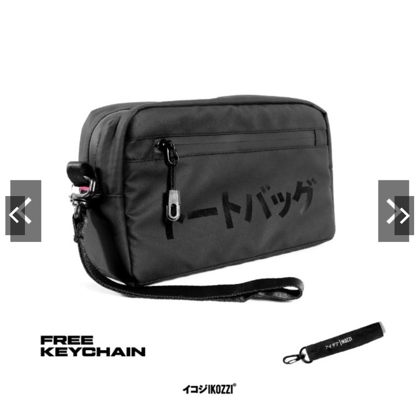 Tas Selempang Ikozzi Comfy Pouch bag Thewolf - Clutch bag