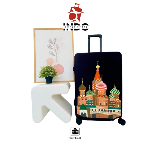 Cover Pelindung Koper Spandex Elastis Ukuran 20 sampai 32 Inch