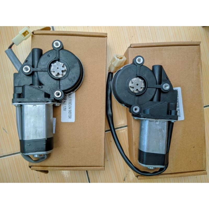 Motor power Window Universal 3 lubang baut 7 Roda gigi