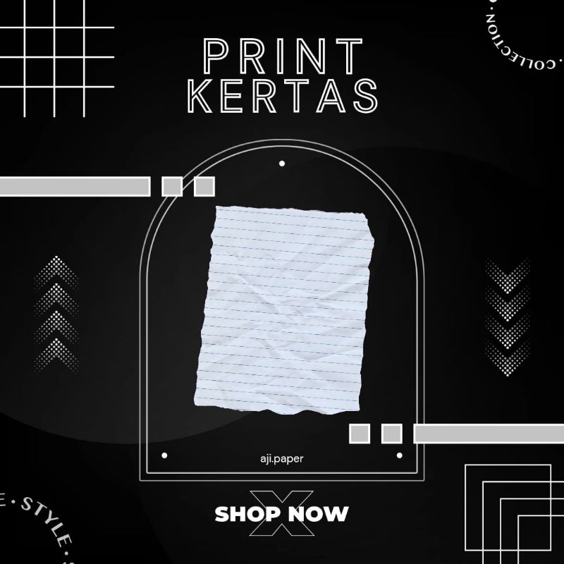 

Print/Cetak HVS A4/F4 - Hitam Putih & Berwarna