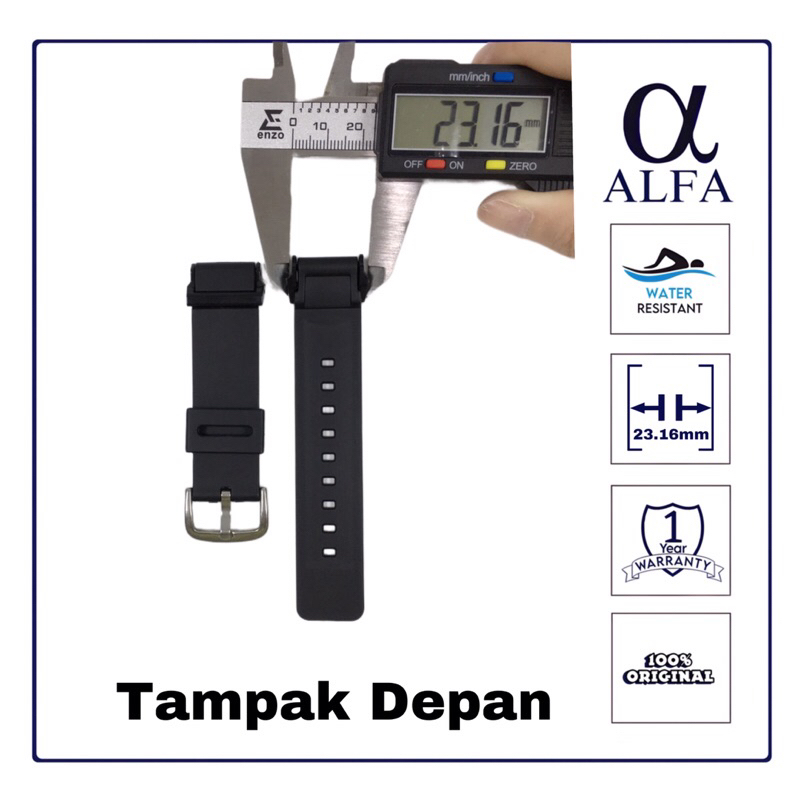 Strap Karet Jam Tangan ALFA 880045