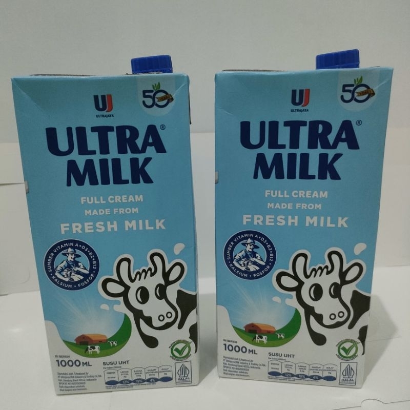 

Susu ultra full cream UHT