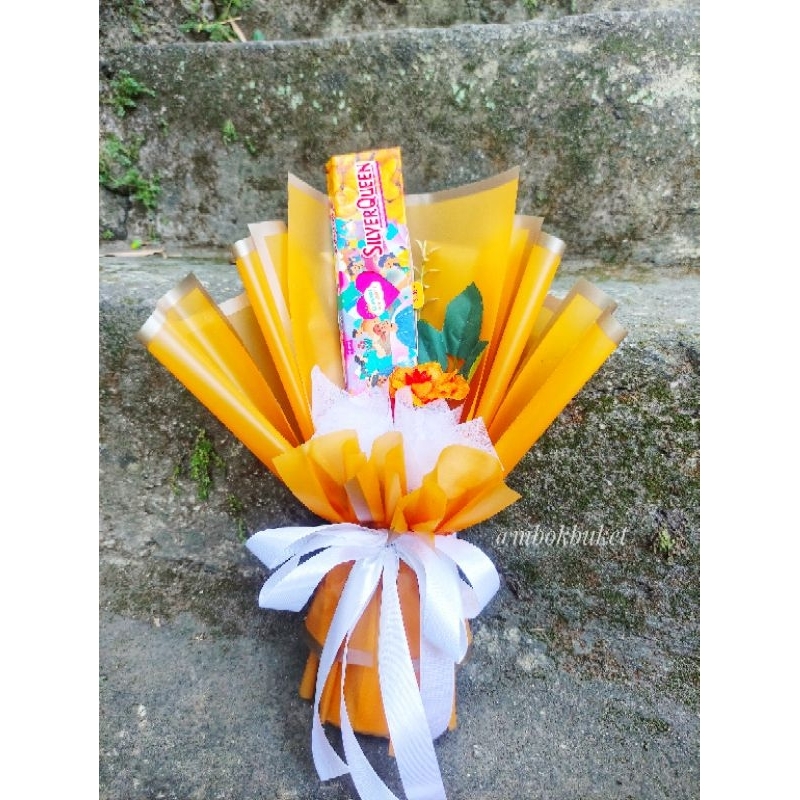 

BUKET COKLAT SILVERQUEEN BUKET VALENTINE SPECIAL FREE KARTU UCAPAN