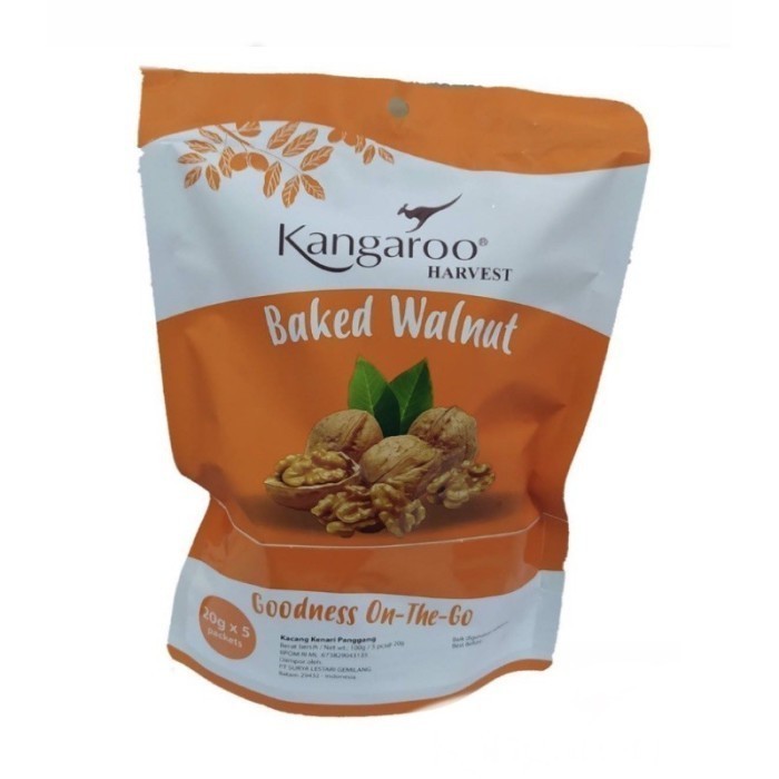 

Kangaroo Harvest Baked Walnut 20 g x 5 Pcs