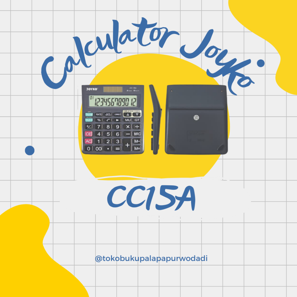 

Kalkulator Merk Joyko CC15A