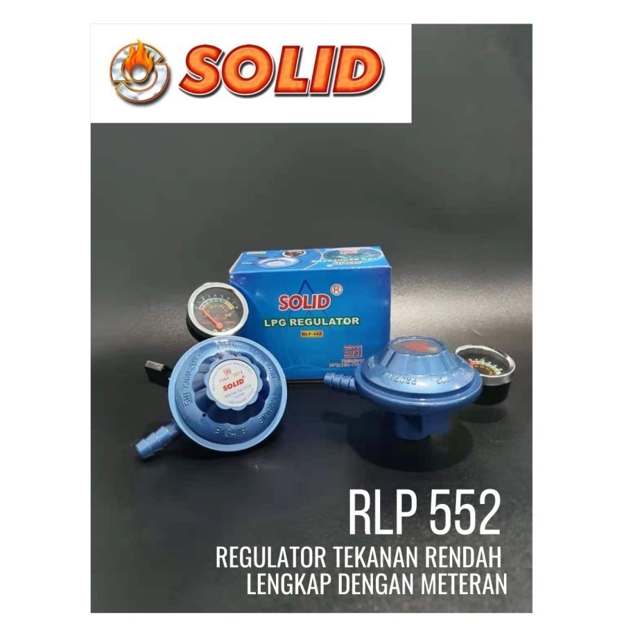 Regulator Gas SOLID / Kepala Gas SOLID RLP-552