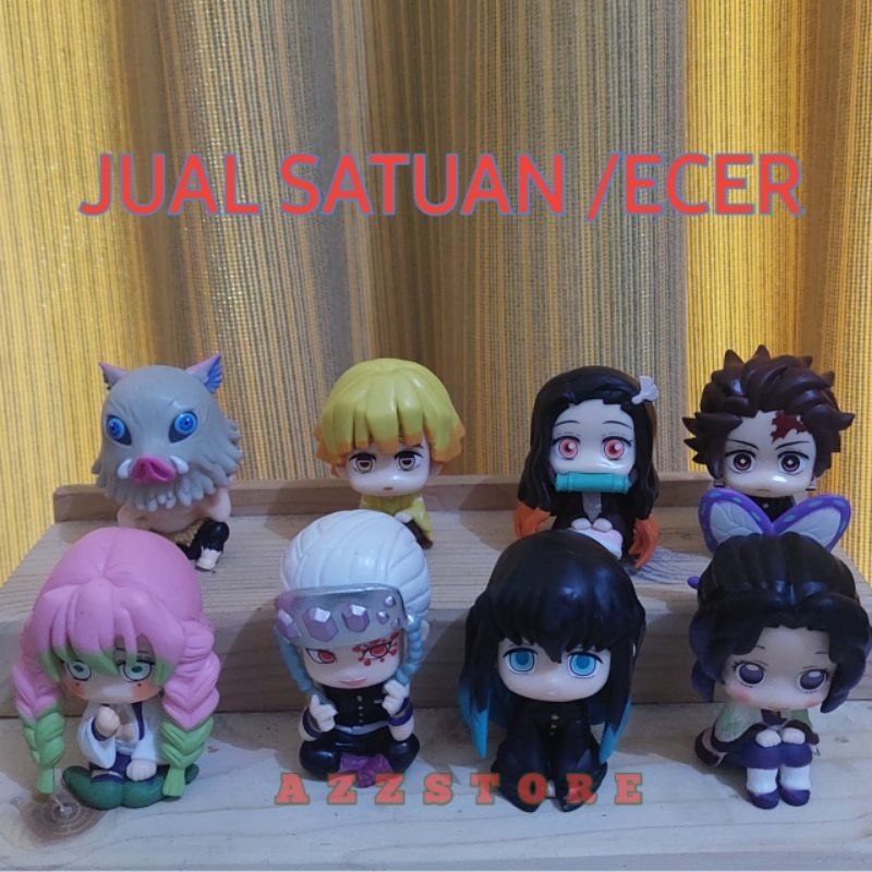 JUAL ECER / SATUAN Figure Demon Slayer Kimetsu No Yaiba Look up series