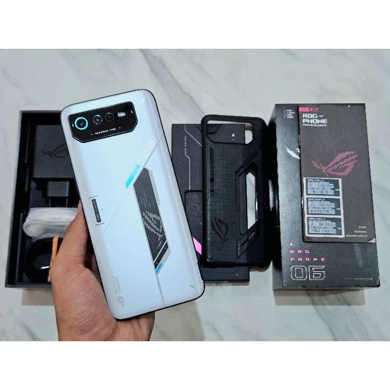 ASUS ROG PHONE 6.rog 6 8/256.hp rog.hp Snapdragon 8+.garansi resmi.hp 1 rp