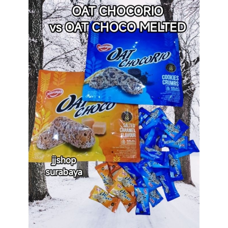 

OAT CHOCO Chocofrio Dan Choco salted 400gram
